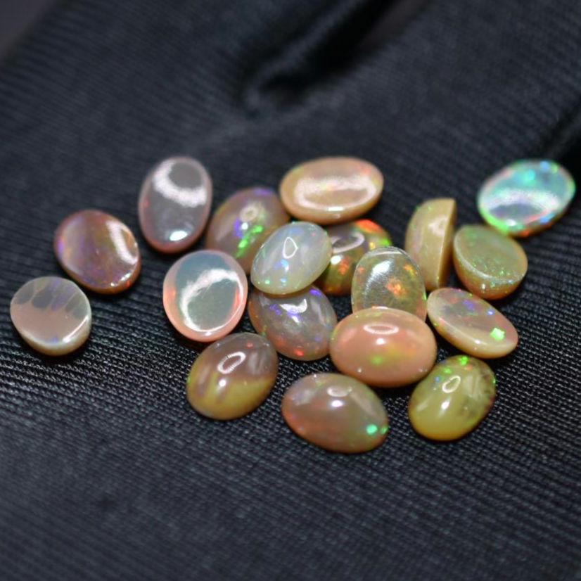 10.31ct Ethiopian Opal Lot 18pcs