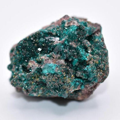 47g Dioptase Crystal Specimen - Dioptase from Sanda, Mindouli, Republic of Congo - Green Dioptase Crystal - Raw Dioptase Mineral Specimen