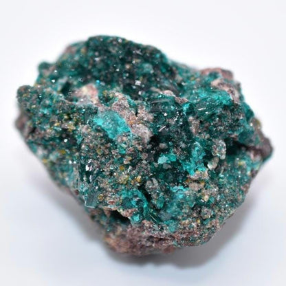 47g Dioptase Crystal Specimen - Dioptase from Sanda, Mindouli, Republic of Congo - Green Dioptase Crystal - Raw Dioptase Mineral Specimen