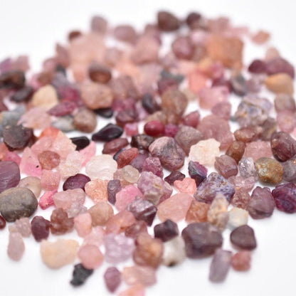 222ct Lot of Spinel Gemstones - Rough Spinel Gemstones - Multi Coloured Spinel Lot - Raw Spinel Crystals - Facet Rough Material