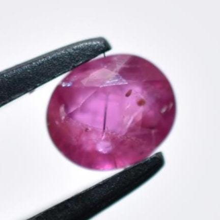 1.12ct Red Ruby Gemstone - Oval Faceted Ruby from Mozambique - Oval Cut Ruby - Heated Ruby Gemstone - Loose Gems - Heat Treated Ruby