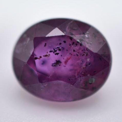 1.21ct Unheated Pink Purple Sapphire - Oval Faceted Sapphire from Madagascar - Oval Cut Pink Sapphire - Unheated & Untreated - Loose Gems