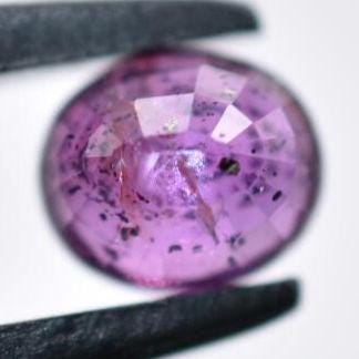 1.21ct Unheated Pink Purple Sapphire - Oval Faceted Sapphire from Madagascar - Oval Cut Pink Sapphire - Unheated & Untreated - Loose Gems