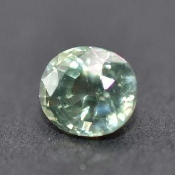 1.45ct Unheated VS Green Sapphire - Oval Faceted Sapphire from Madagascar - Oval Cut Blue Green Sapphire - Unheated & Untreated - Loose Gems