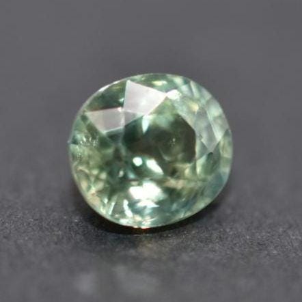 1.45ct Unheated VS Green Sapphire - Oval Faceted Sapphire from Madagascar - Oval Cut Blue Green Sapphire - Unheated & Untreated - Loose Gems