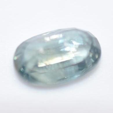 1.04ct Unheated Blue Sapphire - SI1 Oval Faceted Sapphire from Tanzania - Natural Sapphire - Oval Cut Green Sapphire - Unheated Loose Gems