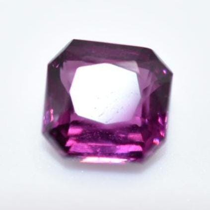 1.15ct Pink Rhodolite Garnet - Octagon Faceted Garnet from Mozambique - Octagon Cut - Unheated Rhodolite - Natural Rhodolite - Loose Gems