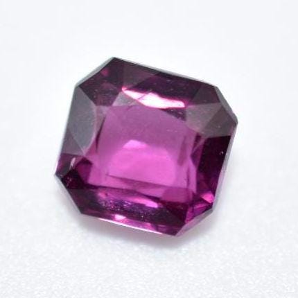 1.15ct Pink Rhodolite Garnet - Octagon Faceted Garnet from Mozambique - Octagon Cut - Unheated Rhodolite - Natural Rhodolite - Loose Gems