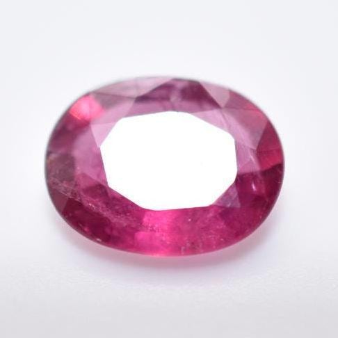 0.87ct Pink Tourmaline - Oval Faceted Tourmaline from Mozambique - Oval Cut - Unheated Tourmaline - Natural Pink Tourmaline - Loose Gem