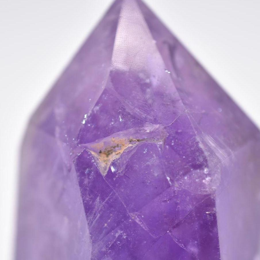 288g Amethyst Tower - Deep Purple Amethyst Crystal Point - Amethyst from Uruguay - Polished Amethyst Tower Point - Natural Crystals