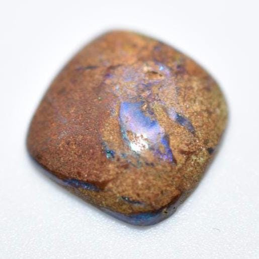 2.60ct Boulder Opal Gem - Boulder Opal Cabochon from Koroit, Australia - Natural Boulder Opal - Australian Opal - Natural Opal Gemstone