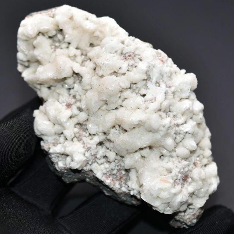 245g Apophyllite Specimen - Jalgoan, India - White Apophyllite on Matrix - Raw Apophyllite Crystal Specimen - Zeolite Minerals