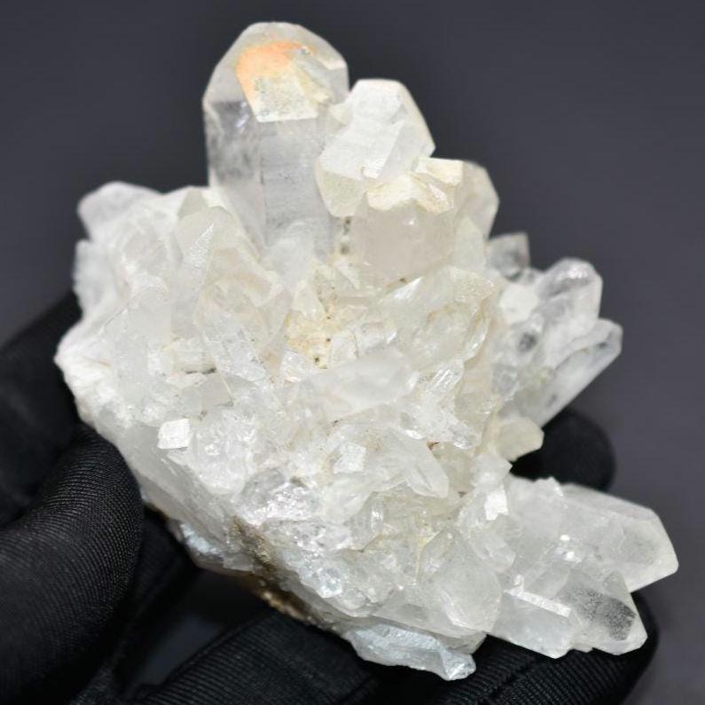 152g Clear Quartz Cluster - Natural Quartz Point Cluster - Quartz Specimen from Pakistan - Rough Quartz Crystal - Natural Crystal Point