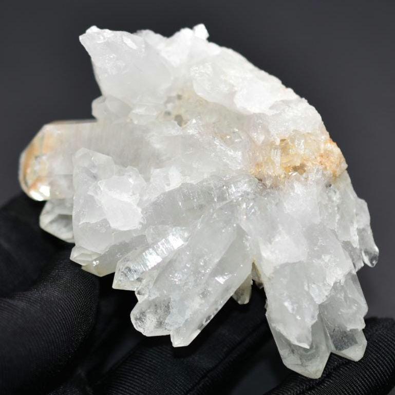 152g Clear Quartz Cluster - Natural Quartz Point Cluster - Quartz Specimen from Pakistan - Rough Quartz Crystal - Natural Crystal Point