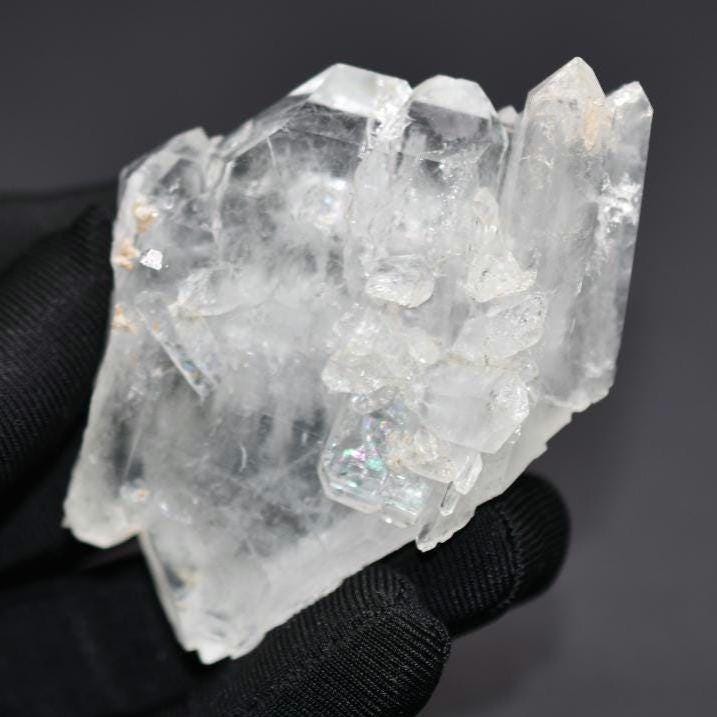 55g Faden Quartz - Tabular Terminated Quartz Crystal - Natural Clear Quartz from Pakistan - Tabular Crystal Specimen - Mineral Specimen