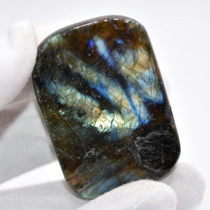 208ct Blue Labradorite Cabochon