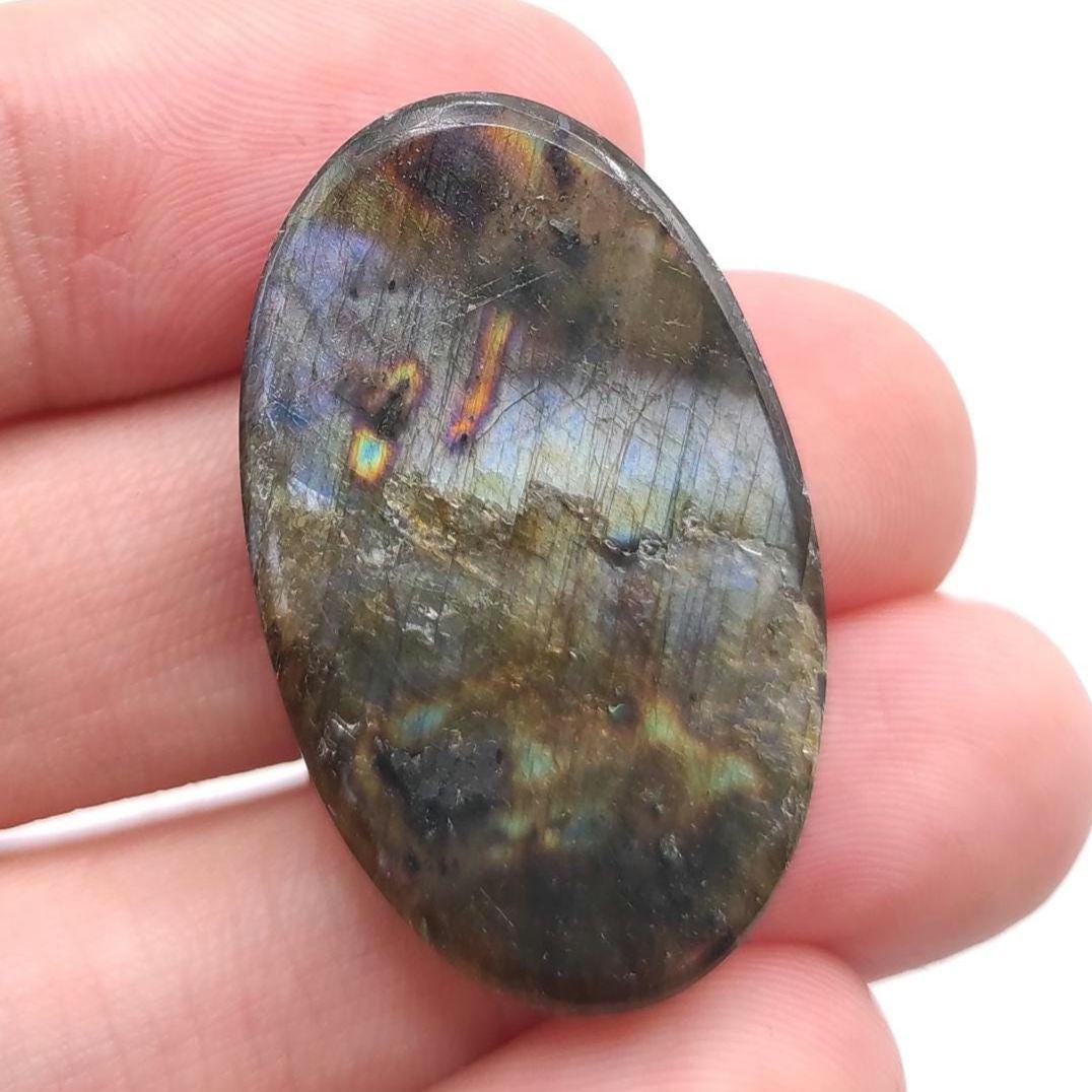 36ct Blue Labradorite Cabochon