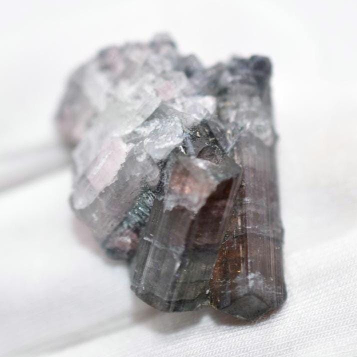 43ct Dark Blue / Grey Tourmaline Crystal Specimen