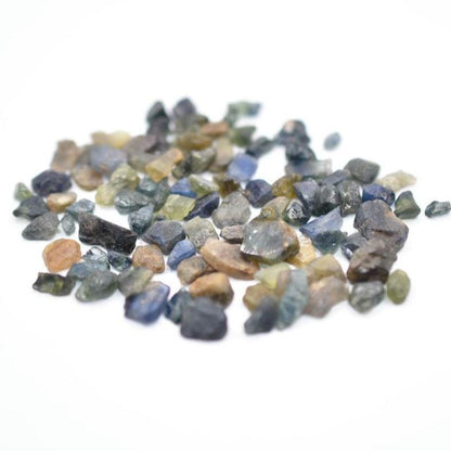 67ct Blue Green Sapphire Lot - Untreated & Unheated Sapphires - Rough Sapphire Gems from Madagascar - Raw Sapphire Gemstones - Rough Gems