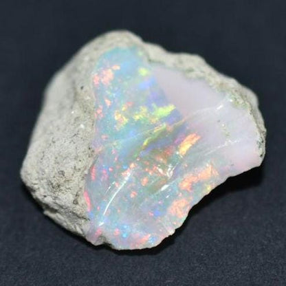27.05ct Large Flashy Welo Opal - Ethiopian Opal - Raw Uncut Opal - Natural Opal Gemstone - Loose Gems - Rough Gemstones - Flashy Opal Gem