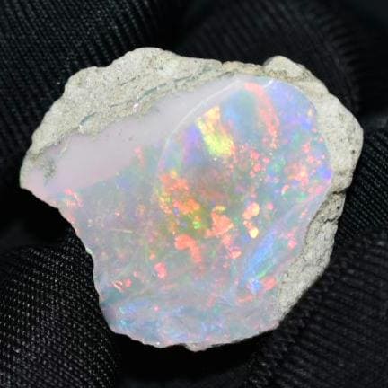 27.05ct Large Flashy Welo Opal - Ethiopian Opal - Raw Uncut Opal - Natural Opal Gemstone - Loose Gems - Rough Gemstones - Flashy Opal Gem