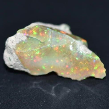 26.35ct Large Flashy Welo Opal - Ethiopian Opal - Raw Uncut Opal - Natural Opal Gemstone - Loose Gems - Rough Gemstones - Flashy Opal Gem
