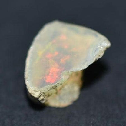 1.70ct Rough Opal Gemstone - Ethiopian Opal - Raw Uncut Opal - Natural Opal Gemstone - Loose Gems - Rough Gemstones - Flashy Opal Gem