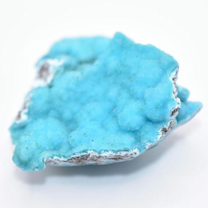 23g Blue Hemimorphite Specimen - High Quality Blue Hemimorphite Mineral Specimen - Palabanda, Republic of Congo - Hemimorphite Crystal