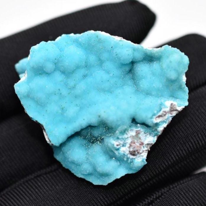 23g Blue Hemimorphite Specimen - High Quality Blue Hemimorphite Mineral Specimen - Palabanda, Republic of Congo - Hemimorphite Crystal