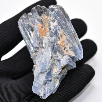 85g Kyanite Crystal Cluster - Rio do Sul, Brazil - Natural Blue Kyanite Crystal Cluster - Rough Kyanite Crystal - Raw Blue Kyanite