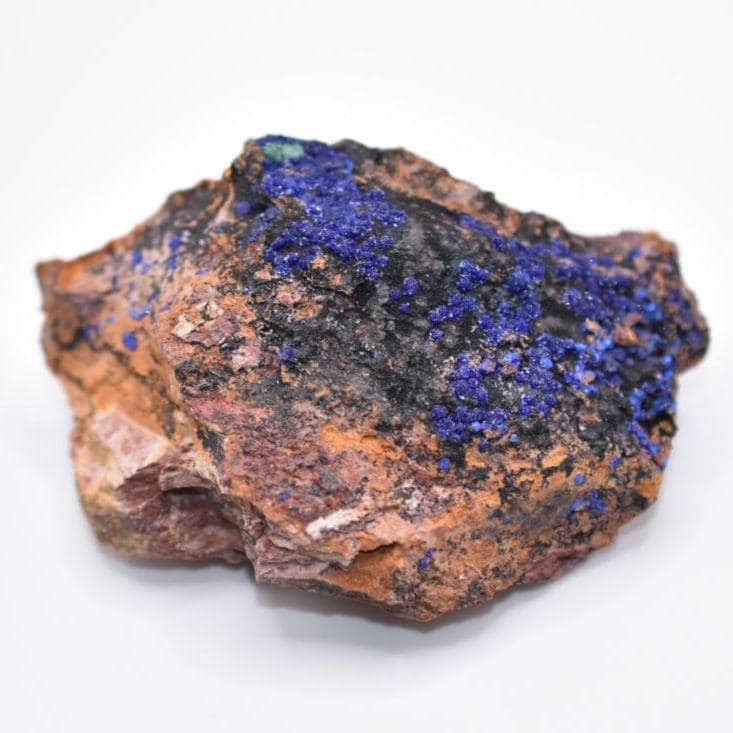 101g Azurite Mineral Specimen - Blue Azurite from Sidi Ayad, Morocco - Natural Raw Azurite Mineral - Rough Azurite Crystal