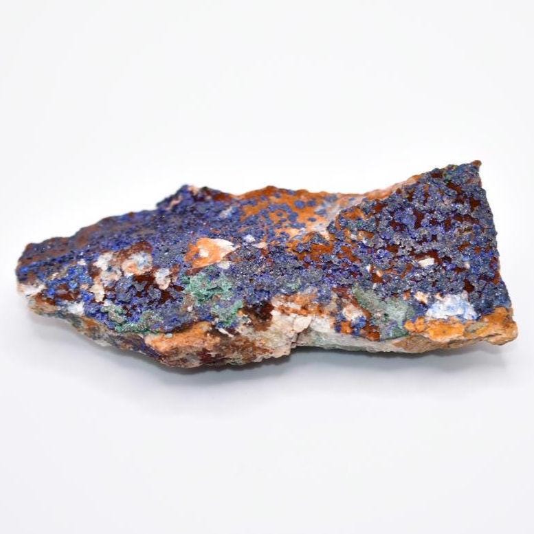 72g Azurite Mineral Specimen - Blue Azurite from Sidi Ayad, Morocco - Natural Raw Azurite Mineral - Rough Azurite Crystal