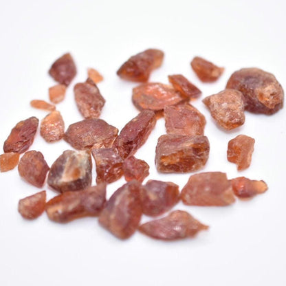 133ct 31pcs Hessonite Garnet Lot - Natural Hessonite Garnet - Loose Gemstones - Rough Gems - Raw Garnet Crystals from Pakistan