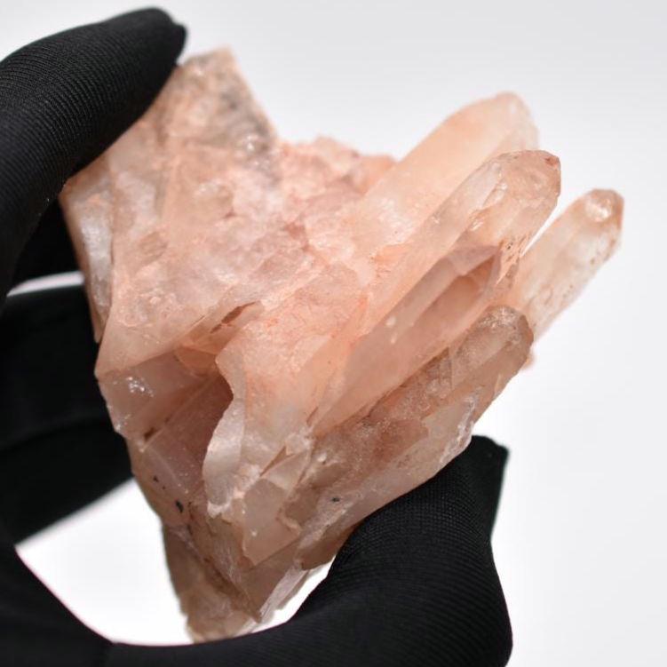 169g Quartz Crystal Cluster - Quartz Specimen from Madagascar - Raw Quartz Crystal - Iron Included Quartz Crystal - Crystal Gifts