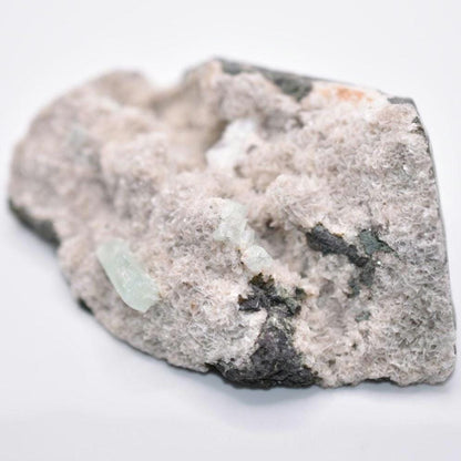 148g Apophyllite Specimen - Jalgoan, India - Green Blue Apophyllite on Matrix - Raw Apophyllite Crystal Specimen - Zeolite Minerals