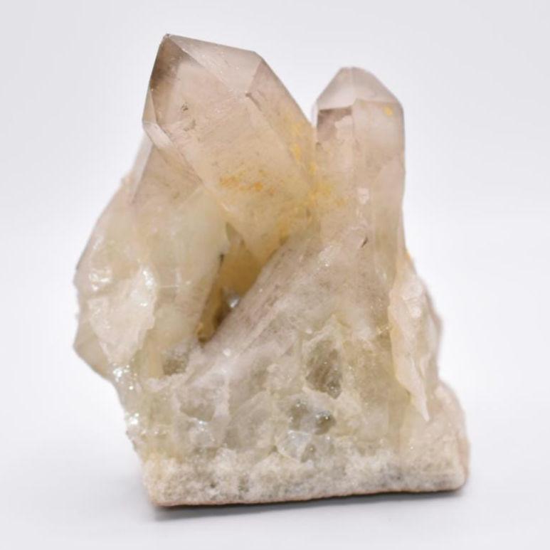 404g Phantom Quartz Crystal Cluster - Quartz Specimen from Madagascar - Raw Quartz Crystal - Yellow Quartz Crystal - Crystal Gifts