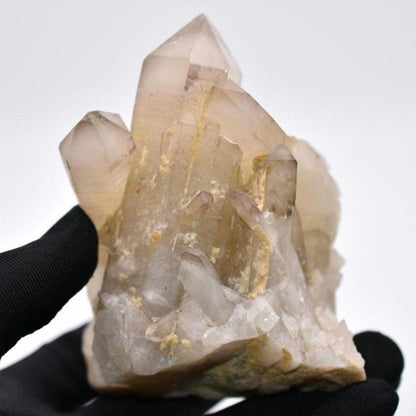 404g Phantom Quartz Crystal Cluster - Quartz Specimen from Madagascar - Raw Quartz Crystal - Yellow Quartz Crystal - Crystal Gifts