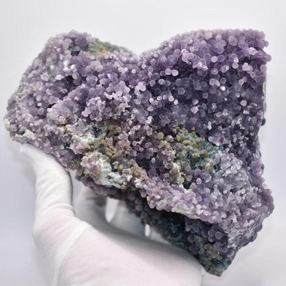 1.74kg XL Grape Agate Specimen - Sulawesi, Indonesia - Purple Grape Agate Crystal - Chalcedony Mineral Specimen - Natural Statement Piece