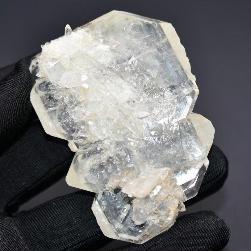 68g Faden Quartz - Tabular Terminated Quartz Crystal - Natural Clear Quartz from Pakistan - Tabular Crystal Specimen - Mineral Specimen