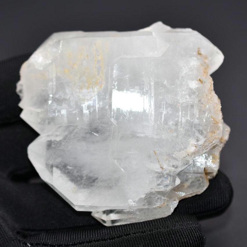 108g Faden Quartz - Tabular Terminated Quartz Crystal - Natural Clear Quartz from Pakistan - Tabular Crystal Specimen - Mineral Specimen