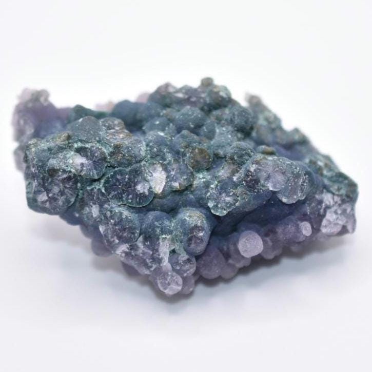 67g Grape Agate Specimen - Sulawesi, Indonesia - Purple & Green Grape Agate Crystal - Natural Chalcedony Mineral Specimen