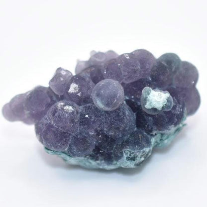 15g Grape Agate Specimen - Sulawesi, Indonesia - Purple & Green Grape Agate Crystal - Natural Chalcedony Mineral Specimen