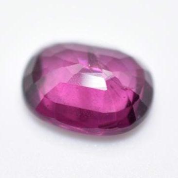 1.45ct Oval Rhodolite Garnet, Mozambique - Unheated Garnet - Oval Faceted - Cut Garnet Gemstone - Loose Gem - Natural Pink Purple Rhodolite