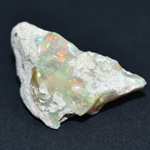 26.35ct Large Flashy Welo Opal - Ethiopian Opal - Raw Uncut Opal - Natural Opal Gemstone - Loose Gems - Rough Gemstones - Flashy Opal Gem