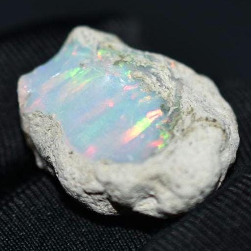 20.60ct Large Flashy Welo Opal - Ethiopian Opal - Raw Uncut Opal - Natural Opal Gemstone - Loose Gems - Rough Gemstones - Flashy Opal Gem