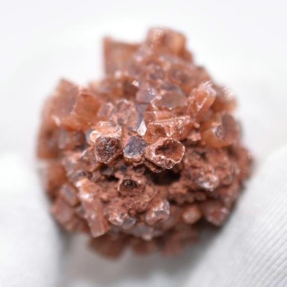 15g Aragonite Star Cluster - Orange Aragonite Crystal - Raw Mineral Specimen - Rough Aragonite from Tazouta, Fés-Méknes Region, Morocco