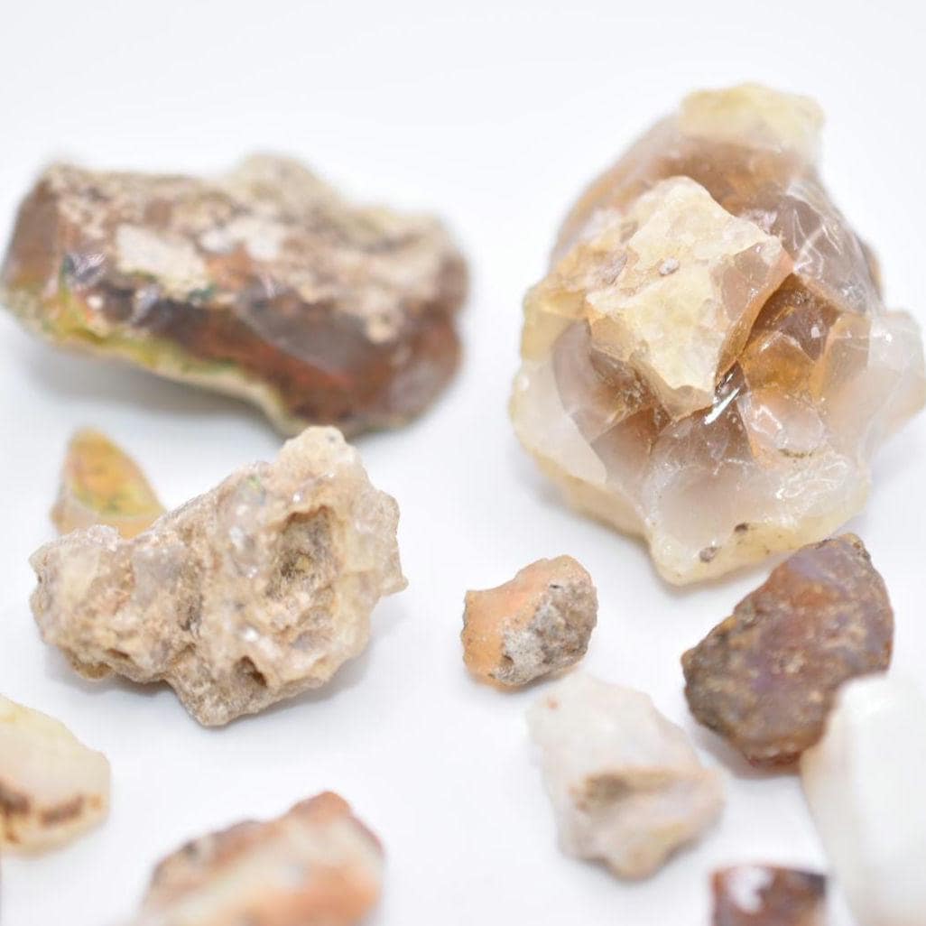 275ct Raw Opal Lot - Welo, Ethiopia - Natural Brown Opals - Rough White Opal Specimens - Chocolate Opal - Rough Opals - Loose Gemstones