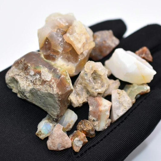 275ct Raw Opal Lot - Welo, Ethiopia - Natural Brown Opals - Rough White Opal Specimens - Chocolate Opal - Rough Opals - Loose Gemstones