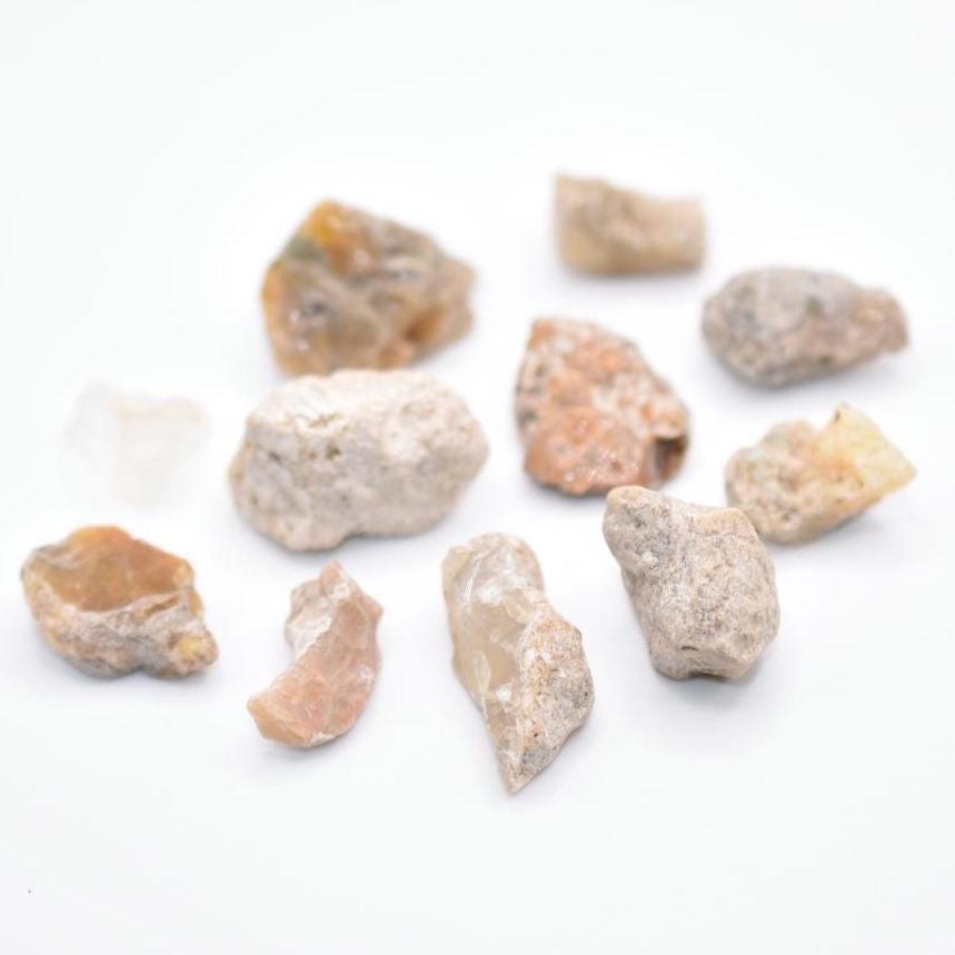 195ct Raw Opal Lot - Welo, Ethiopia - Natural Brown Opals - Rough White Opal Specimens - Chocolate Opal - Rough Opals - Loose Gemstones