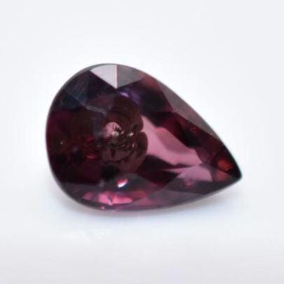 0.84ct Unheated Pink Sapphire - Pear Faceted Sapphire from Songea, Tanzania - Pear Cut Orange Pink Sapphire - Unheated Loose Gemstone